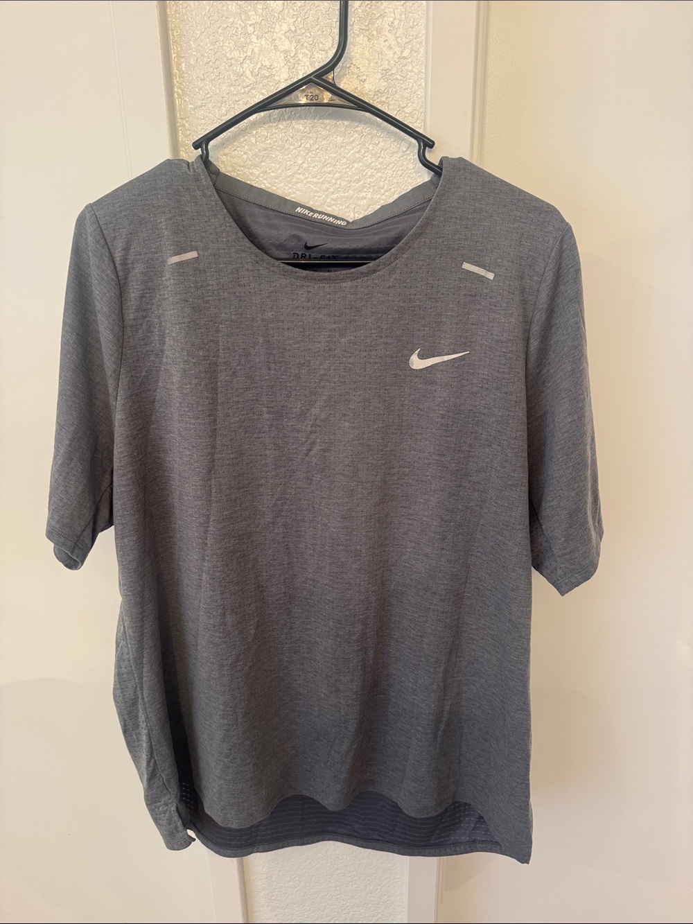 Nike Gray Performance Short Sleeve Tee